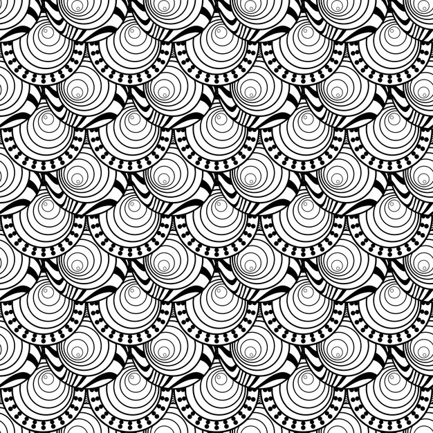 Ilustración de fondo texturizado de patrones sin fisuras abstractos