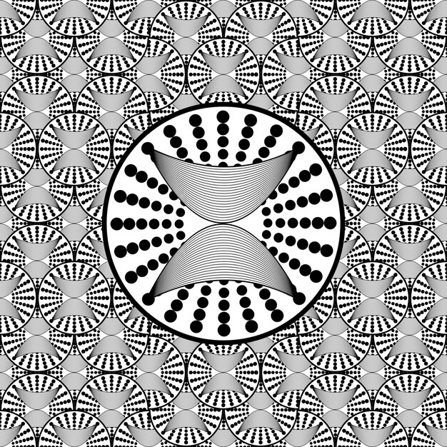 Ilustración de fondo texturizado de patrones sin fisuras abstractos