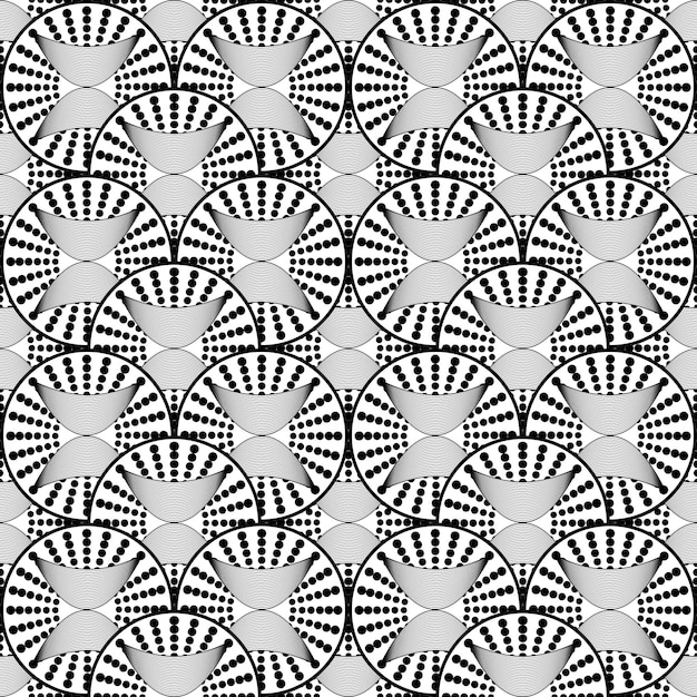 Ilustración de fondo texturizado de patrones sin fisuras abstractos