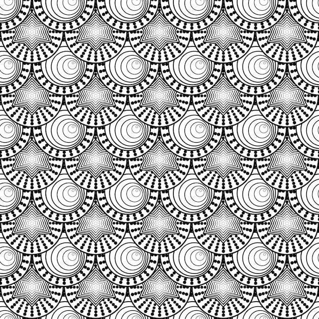Ilustración de fondo texturizado de patrones sin fisuras abstractos
