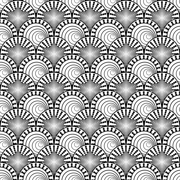 Ilustración de fondo texturizado de patrones sin fisuras abstractos
