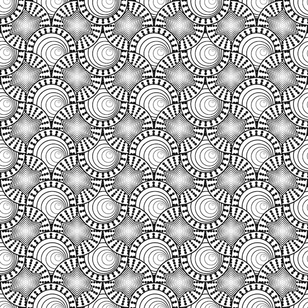 Ilustración de fondo texturizado de patrones sin fisuras abstractos