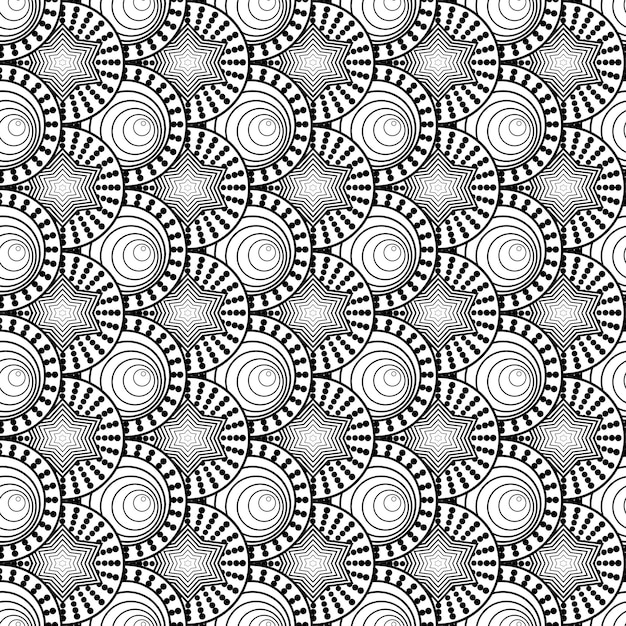 Ilustración de fondo texturizado de patrones sin fisuras abstractos