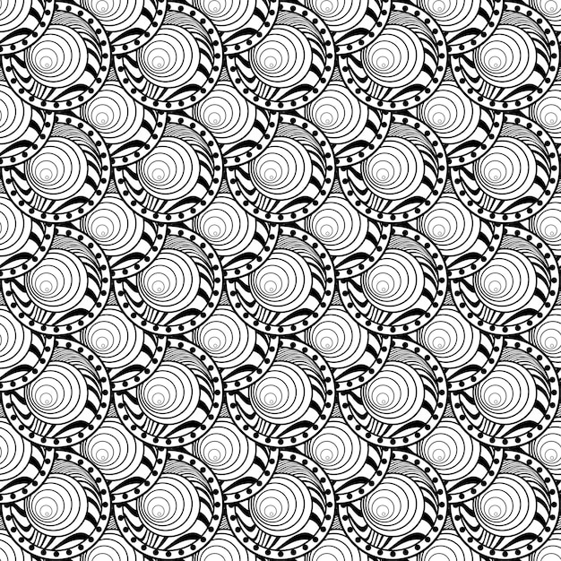 Ilustración de fondo texturizado de patrones sin fisuras abstractos