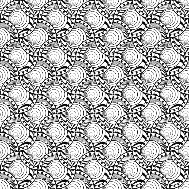 Ilustración de fondo texturizado de patrones sin fisuras abstractos