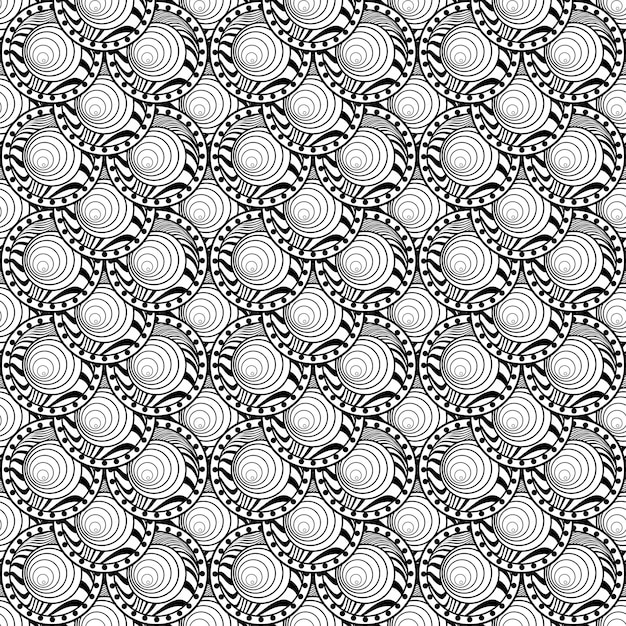 Ilustración de fondo texturizado de patrones sin fisuras abstractos