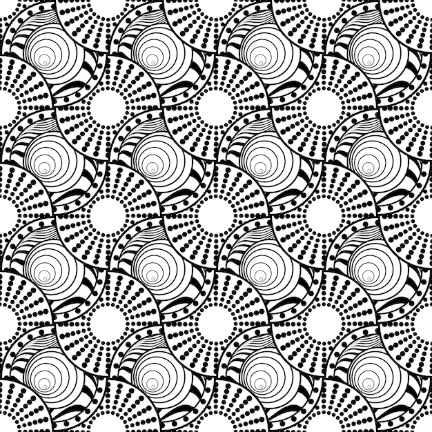 Ilustración de fondo texturizado de patrones sin fisuras abstractos