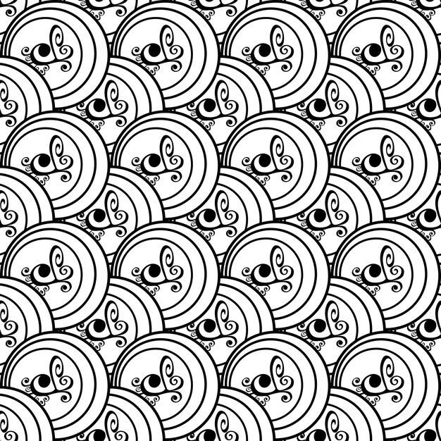 Ilustración de fondo texturizado de patrones sin fisuras abstractos