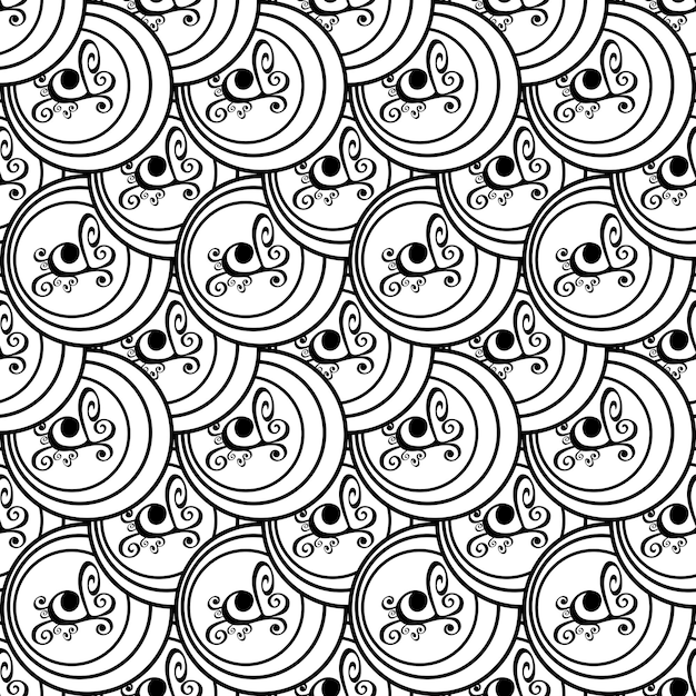 Ilustración de fondo texturizado de patrones sin fisuras abstractos