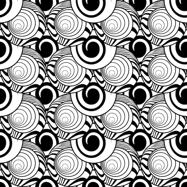 Ilustración de fondo texturizado de patrones sin fisuras abstractos