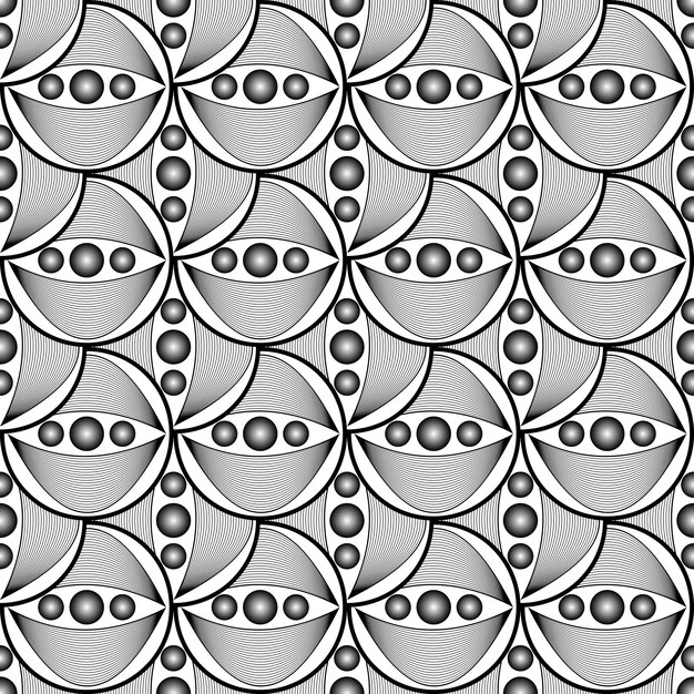 Ilustración de fondo texturizado de patrones sin fisuras abstractos