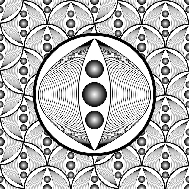 Ilustración de fondo texturizado de patrones sin fisuras abstractos