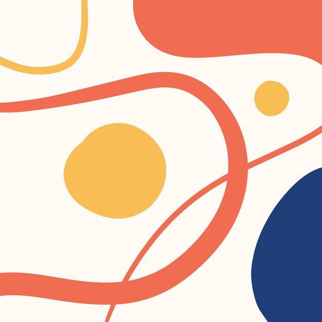 Ilustración de fondo de Vector abstracto con líneas y formas geométricas. Fondo simple moderno