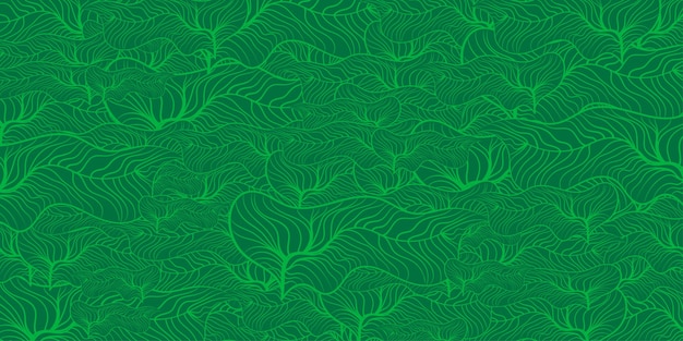 Vector ilustración de fondo de vector de patrón floral de hoja verde claro abstracto