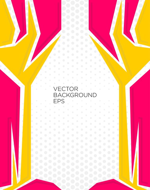 Ilustración de fondo vectorial de diseño moderno Premium