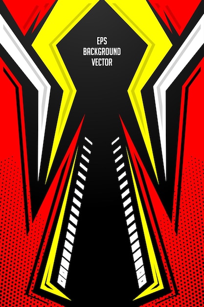 Ilustración de fondo vectorial de diseño moderno Premium