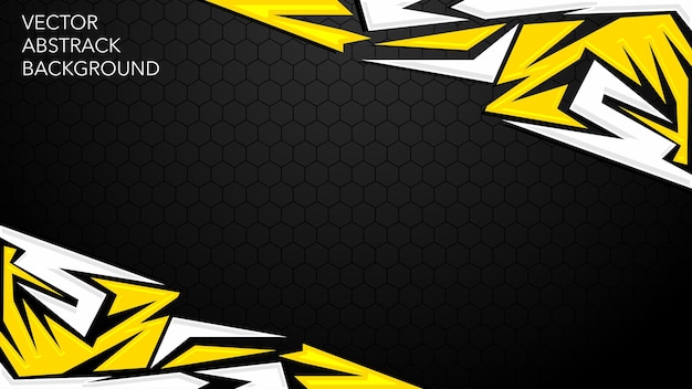 Ilustración de fondo vectorial de diseño moderno Premium