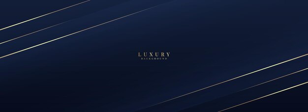 Ilustración de fondo vectorial de lujo y elegante banner premium de negocios para oro y plata