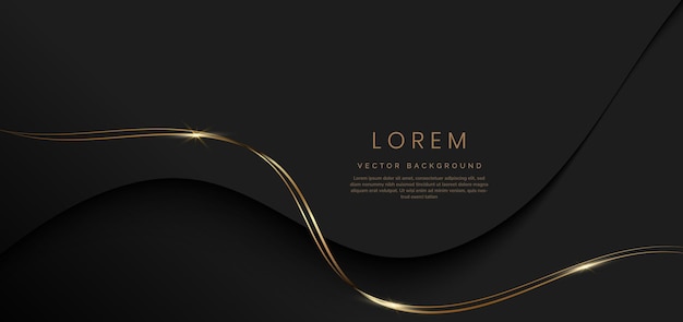 Ilustración de fondo vectorial de lujo y elegante