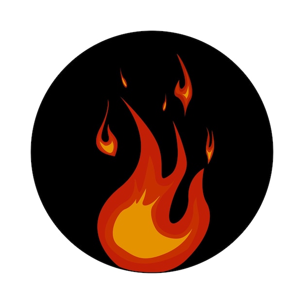Ilustración de fuego