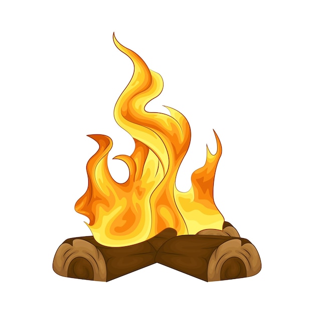 Ilustración de fuego