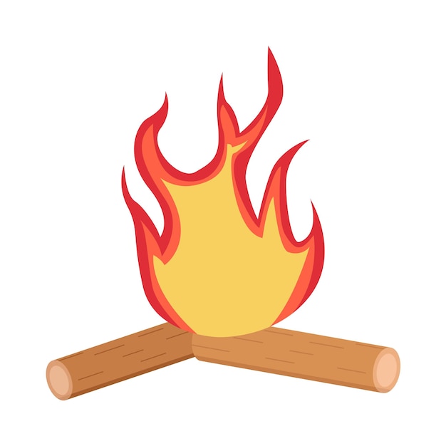 Ilustración de fuego