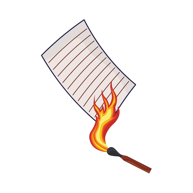Vector ilustración de fuego