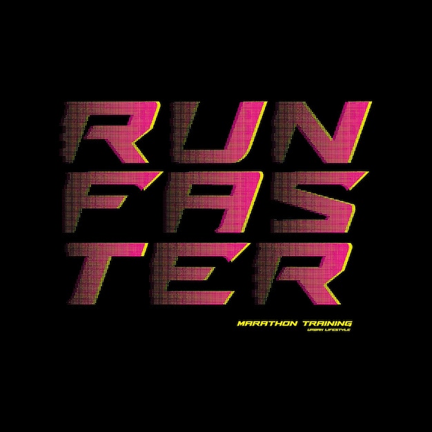 Ilustración futura tipografía diseño gráfico de camisetas y prendas de vestir