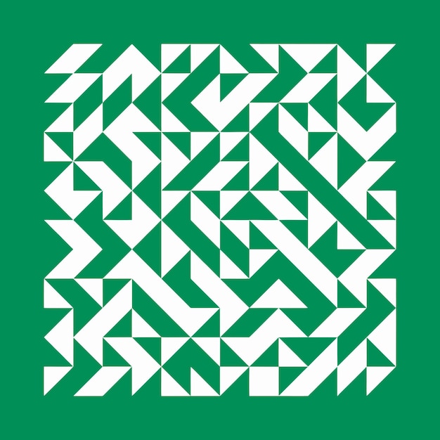 Ilustración geométrica del patrón vectorial sin costuras
