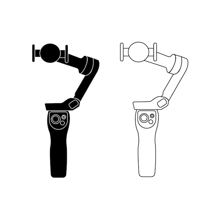 Vector ilustración de gimbal vectorial