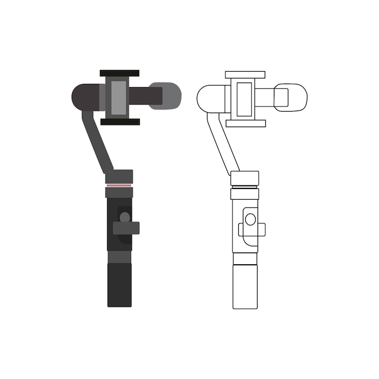Vector ilustración de gimbal vectorial