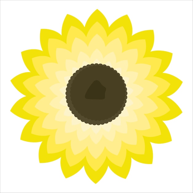 Ilustración del girasol