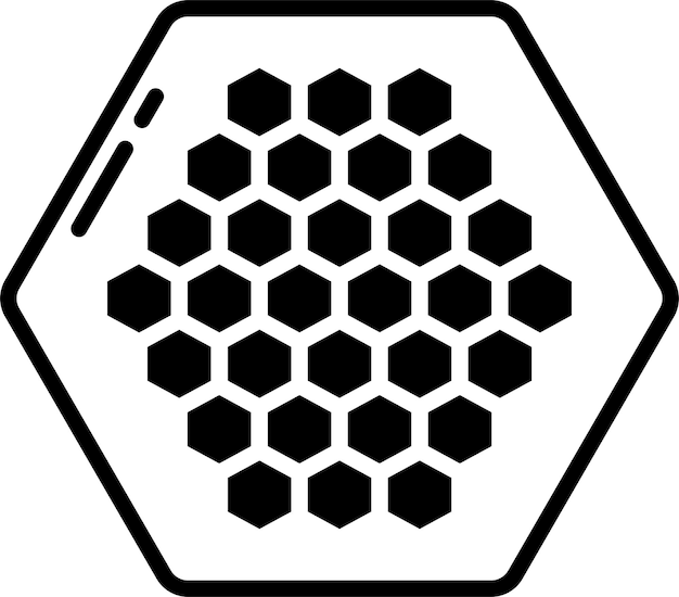 Ilustración del glifo de Catan y del vector de líneas