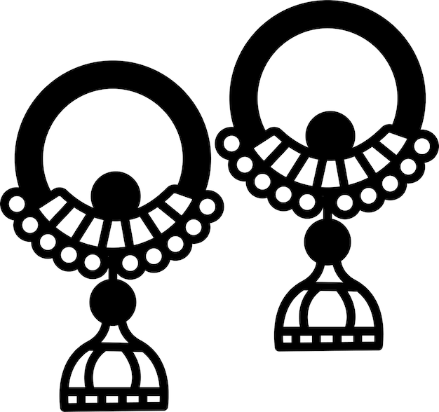 Ilustración de glifo y vector de líneas de pendientes