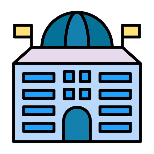 Ilustración del gobierno plano