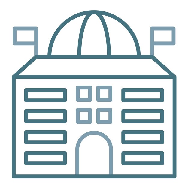Ilustración del gobierno plano