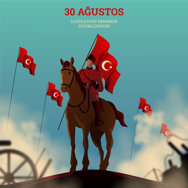 Ilustración de gradiente 30 agustos