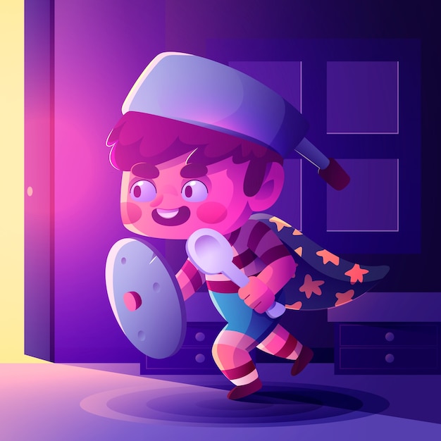 Ilustración del gradiente del dia del nino