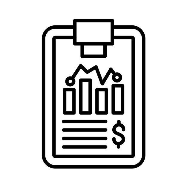 Ilustración gráfica de la línea de informe