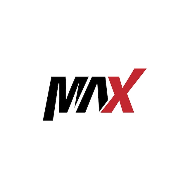 Ilustración gráfica de vector de logotipo máximo