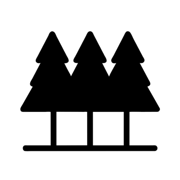 Ilustración gráfica vectorial de aventura forestal primitiva formato de archivo de fuente EPS icono de escala sin pérdidas