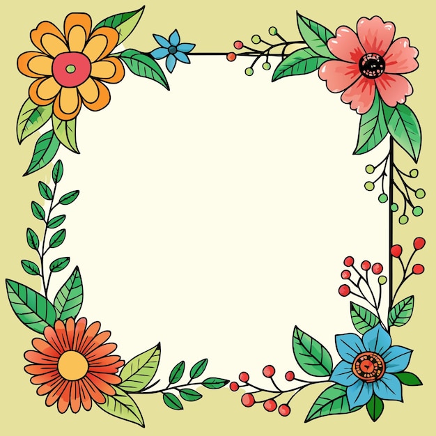 Ilustración gráfica vectorial de borde de acuarela formato de archivo fuente EPS diseño de icono de escala sin pérdidas
