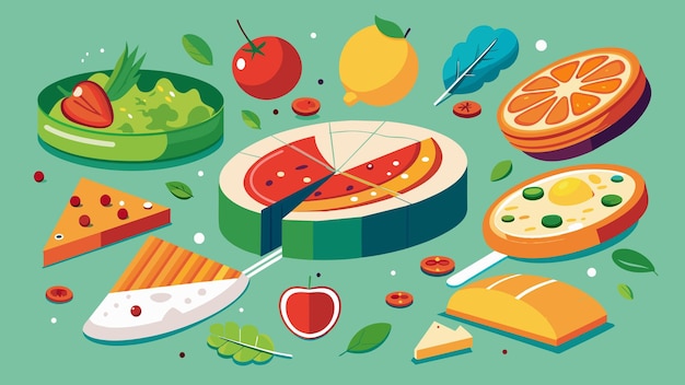 Ilustración gráfica vectorial de comida gourmet formato de archivo de fuente EPS diseño de icono de escala sin pérdidas