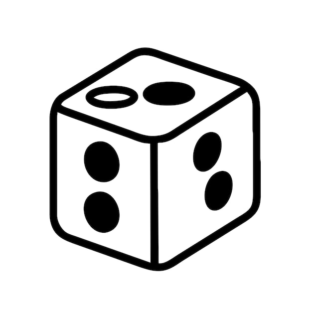 Ilustración gráfica vectorial del cubo de Rubik formato de archivo de fuente EPS diseño de icono de escala sin pérdidas