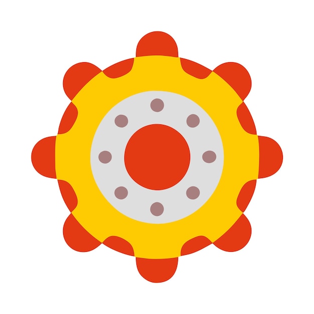 Ilustración gráfica vectorial de gatling formato de archivo fuente EPS diseño de icono de escala sin pérdidas