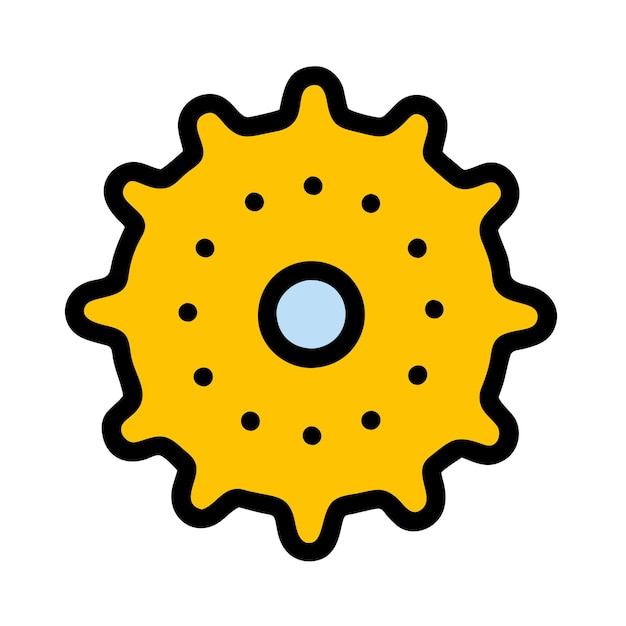Ilustración gráfica vectorial de gatling formato de archivo fuente EPS diseño de icono de escala sin pérdidas