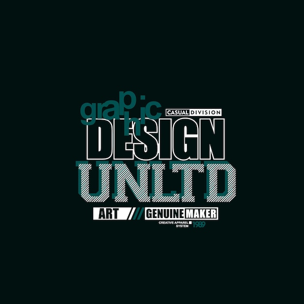 Ilustración gráfica vectorial de letras perfecta para camisetas, ropa de diseño con capucha, etc.