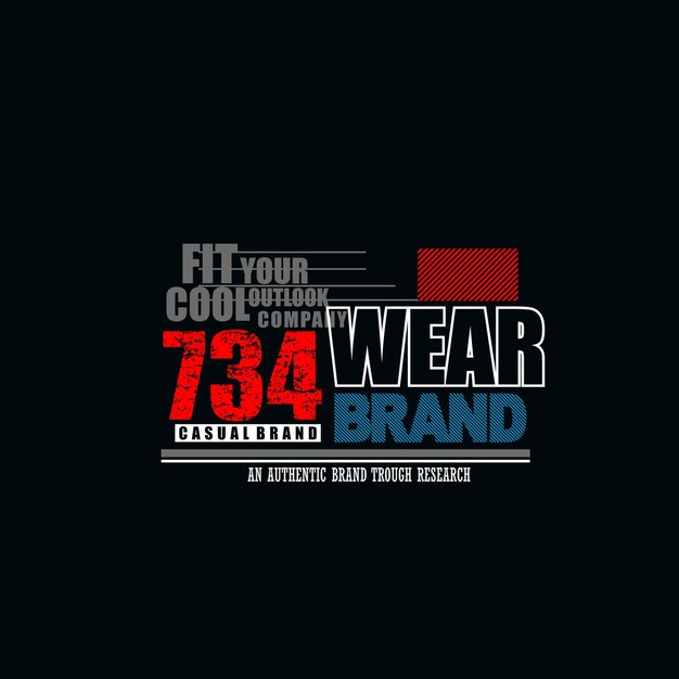 Ilustración gráfica vectorial de letras perfecta para camisetas, ropa de diseño con capucha, etc.