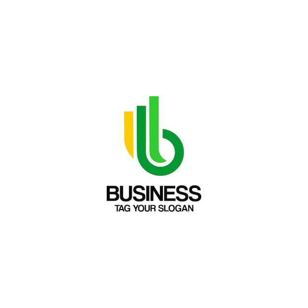 ilustración gráfica vectorial del logotipo y el icono de la empresa comercial económica