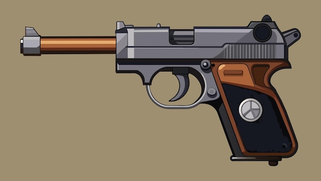 Vector ilustración gráfica vectorial de mauser gun formato de archivo fuente eps diseño de icono de escala sin pérdidas